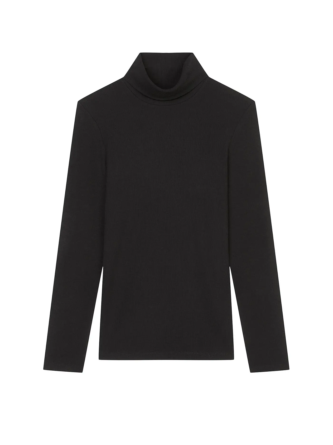 MARC O'POLO | Rollkragenshirt | schwarz